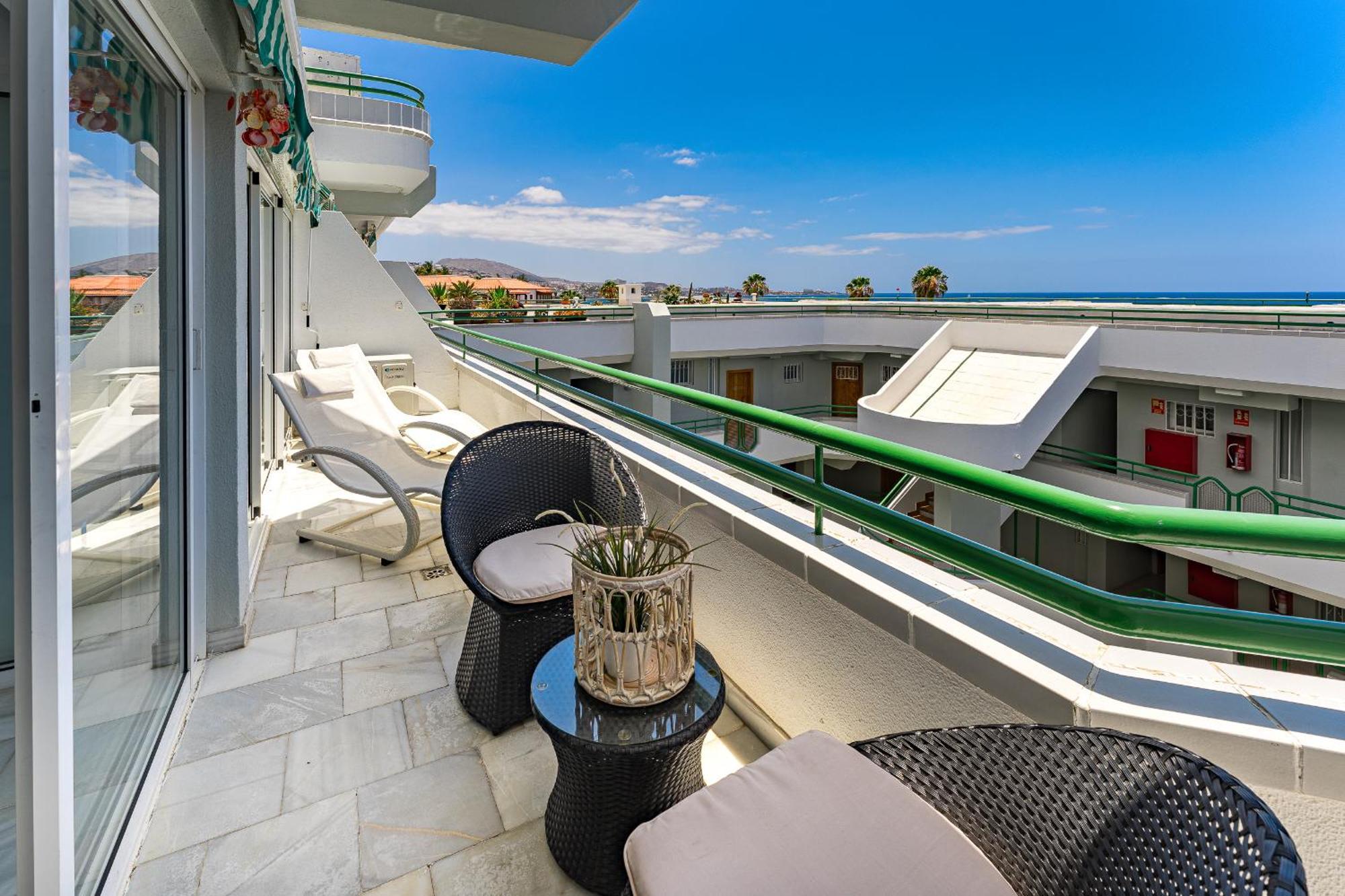Apartment In Complex Altamira With Direct Ocean View Costa Adeje  Kültér fotó